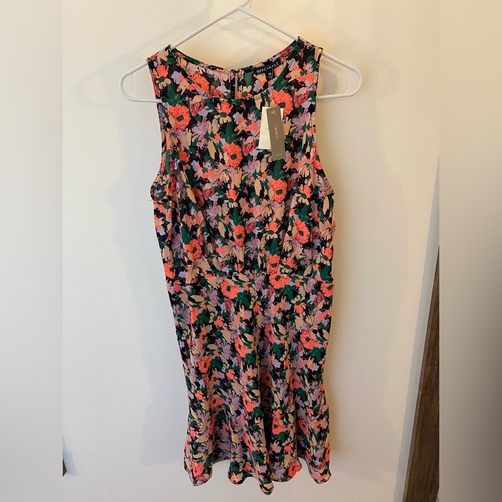J. Crew Floral Print Dress